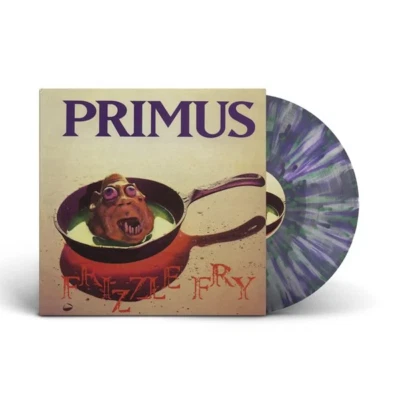 Primus - Frizzle Fry Club Bastardo Exclusive Clear Vinyl Purple Green Splatter - Image 1 of 4
