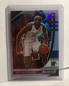 Precious Achiuwa Silver Holo RC Rookie Panini Prizm Selecciones del draft 2020 Memphis #8 - Imagen 1 de 2