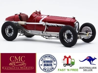 CMC M-220 Alfa Romeo P3 Caracciola, winner GP Germany 1932, #2, 1:18. LE 1,000 - Image 1 of 3