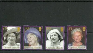 CAYMAN ISLANDS SG989-992 KÖNIGIN MÜTTER GEDENKEN NEUWERTIG - Bild 1 von 1