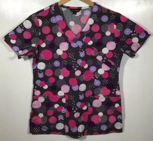 Top de mujer talla XS extra pequeño de Zoe & Chloe gris rosa 2 bolsillos - Imagen 1 de 4