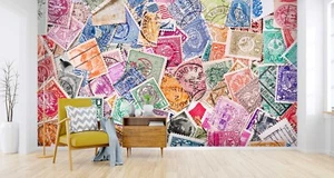 3D Color Stamp 480 Wallpaper Mural Paper Wall Print Murals UK Summer - Picture 1 of 5
