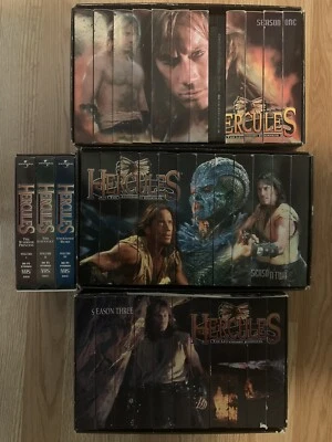 Hercules - The Legendary Journeys VHS Lot Seasons 1, 2,3, Xena Trilogy - Image 1 of 4