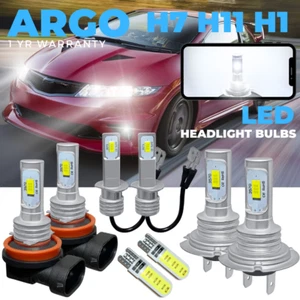 Fits Honda Civic MK8 Led Headlight White Xenon 6000k Fog Side Light Bulbs 05-11 - Picture 1 of 24