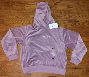 NIKE NWT COZY GIRL HOODIE SWEATSHIRT YOUTH XL- PINK - FZ5588-523 - Picture 1 of 3