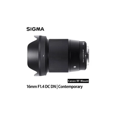 Sigma 16mm F/1.4 Dc Dn Contemporary Lens (Canon RF) - Image 1 of 4