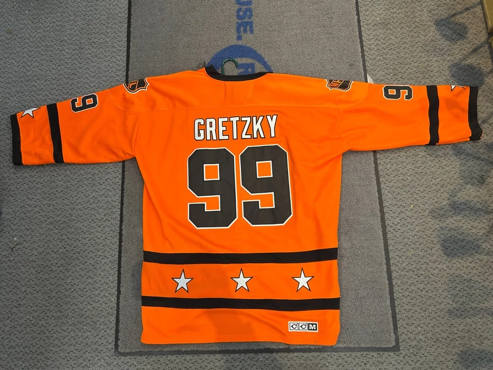 Camiseta deportiva de hockey vintage CCM Wayne Gretzky All Star talla 60 Foto 1 de 4