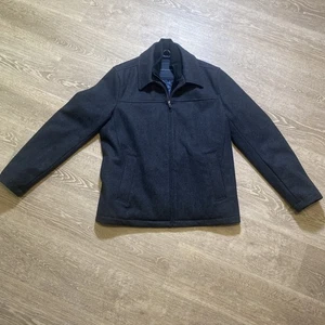 Tommy Hilfiger Men's Wool Blend Coat Quilted liner Jacket Medium EUC - Picture 1 of 8