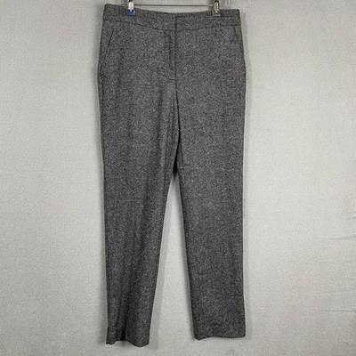Talbots Dress Pants Womens Size 2 Gray Flat Front Wool Blend Lined Preppy NWT - Image 1 of 4