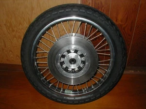 Z750Fz900Fz1000F Genuine Takasago Front Spoke Wheel With Disk Rotor - Picture 1 of 9