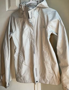 The North Face Hyvent 2.5 L Women’s Hooded Rain Small Gray - Picture 1 of 9