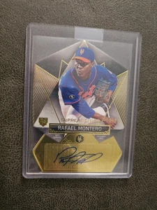 2014 TOPPS SUPREME RAFAEL MONTERO AWAY SUPREME STYLING AUTOGRAPH RC #/50 METS - Picture 1 of 2