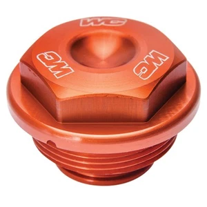 Works Connection Rear Brake Reservoir Cap Orange For HUSQVARNA FE 250 2014-2017 - Picture 1 of 4