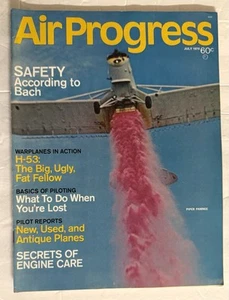 Vintage July 1970 Air Progress Magazine Vol 27 No 1 Aviation Magazine - Bild 1 von 13