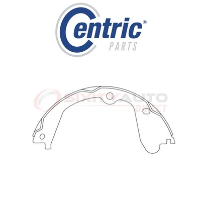 Centric Parking Brake Shoe for 2009-2016 GMC Savana 4500 6.0L 6.6L V8 - Kit tu Foto 1 de 4
