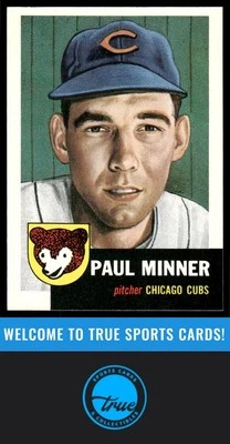 1991 Topps Archives 1953 #92 Paul Minner - Image 1 of 2