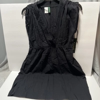Nuevo con etiquetas Vestido Ralph Lauren Talla S Negro ajustado hombro  Foto 1 de 4