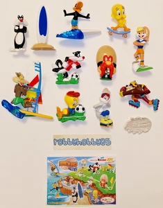 LOONEY TUNES ACTIVE COMPLETE SET OF 10 FIGURES KINDER JOY SURPRISE EGG TOYS 2008 - Imagen 1 de 1