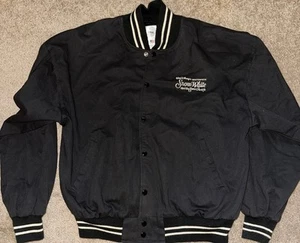 Vintage Snow White Seven Dwarfs Embroidered Bomber Jacket Disney Promo Jacket L - Picture 1 of 5