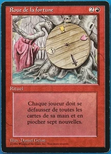 Wheel of Fortune (BB) Revised (FRENCH) PLD Red Rare CARD (493533) ABUGames - Picture 1 of 2