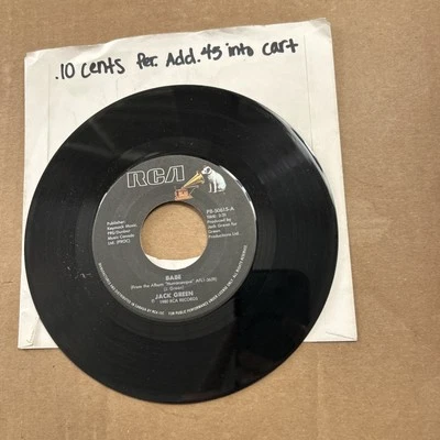 Jack Green BABe/This Is Japan 1980 Rca 45 - Image 1 of 3