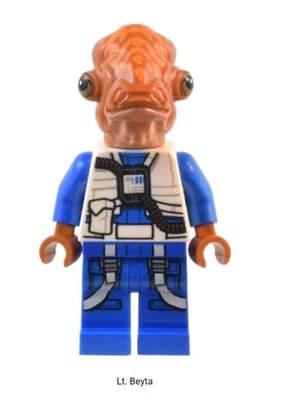 Minifigura LEGO Star Wars LT. Beyta. De 75357. Ghost And Phantom ll - Imagem 1 de 3