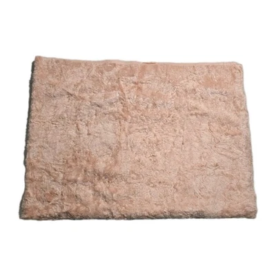 Tela de piel sintética rosa salmón 62" X 46" Foto 1 de 3