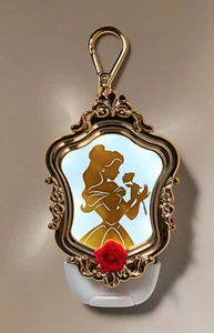 Bath And Body Works 🌹 Disney Princess Light-Up Belle's Mirror PocketBac Holder - Picture 1 of 5