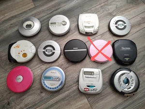 SET 12x Sony CD Discman Walkman Stereo Digital ESP MB Player **TEILE** **WIE BESEHEN** - Bild 1 von 5