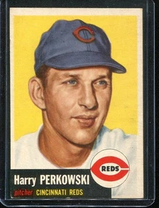1953 Topps Baseball # 236 Harry Perkowski (EX) Excellent - Picture 1 of 2