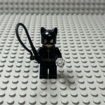 LEGO Catwoman Black Suit minifigure 6858 Super Heroes DC mini figure SH0006 - Image 1 of 2
