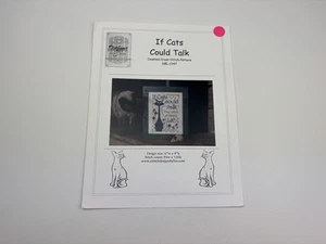 Diseños de Lisa If Cats Could Talk patrón de punto de cruz contado 6R - Imagen 1 de 3