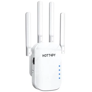 2024 WiFi Extenders Signal Booster for Home – 8200 sq ft Easy Setup WiFi Boos... - Picture 1 of 7