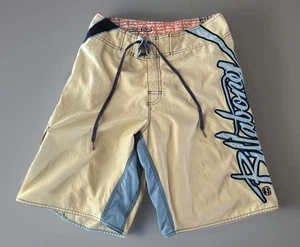 Billabong Boardshorts Y2K Yellow Signature Series Mark Occhilupo Shorts Men’s - Picture 1 of 9