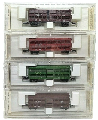 Z MTL 40ft Despatch Stock Car Four Car Runner Pack Marklin couplers #3 - Image 1 of 2