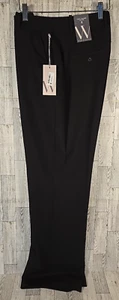 Worthington Trouser Pants 10 Curvy High Rise Wrinkle Free Black NEW - Picture 1 of 10