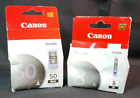 Canon CLI-8BK (0620B002) & PG-50 (0616B002) Black Ink Cartridges New Sealed