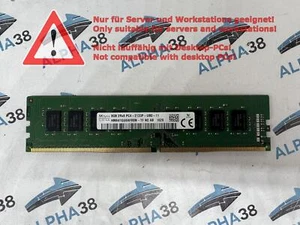 SK Hynix 8 GB DDR4-2133 PC4-2133P HMA41GU6AFR8N-TF  2Rx8 ECC Server RAM Speicher - Picture 1 of 1