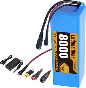 36V 8AH Lithium-ion Battery 000W-1200W ebike Scooter Electric Bicycle - Picture 1 of 8