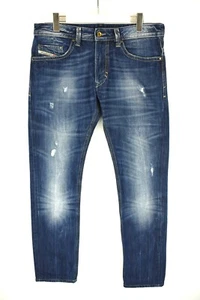 Diesel Thavar Slim-Skinny 008B9 Herrenjeans W32 L31 Distressed Neu Zip Fly - Bild 1 von 10