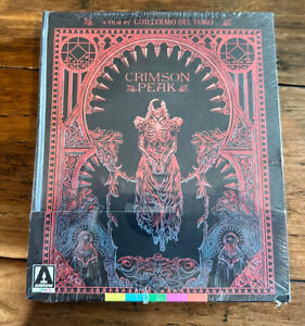 Crimson Peak (Blu-ray Book Arrow Video US Limited Edition) RARE OOP Brand New