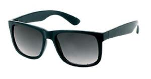 Sunglasses Colourful Mirrored Black 400 UV Style Classic Nerd
