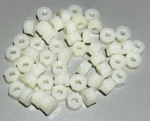 SabulaTech A6303 Nylon 10-32 Nuts White (50 pieces) - Picture 1 of 1