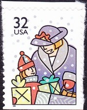 US - 1996 - 32 Cents Christmas Shopping for Presents Issue # 3116 Mint NH F-VF