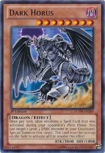  Dark Horus - LCYW-EN209 - Common 1st Edition - Imagen 1 de 1