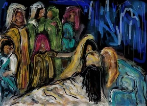 Estación 13 - Impresión de edición limitada firmada por F. DeTrolio - Imagen 1 de 4