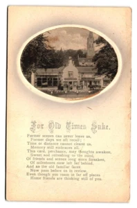 Postcard c.1900 Scotland Ross Strathpeffer The Square, Building view RPPC - Picture 1 of 2