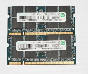 OEM 4gb (2 x 2gb) PC2-6400s Memory 480382-001- HP DV7-1240us DV7 1000 17" Laptop - Picture 1 of 2