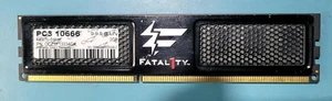 OCZ3F13334GK Fatal1ty Edition DDR3 1333MHZ PC3-10666 Memory Module 2gb (B14) - Picture 1 of 1