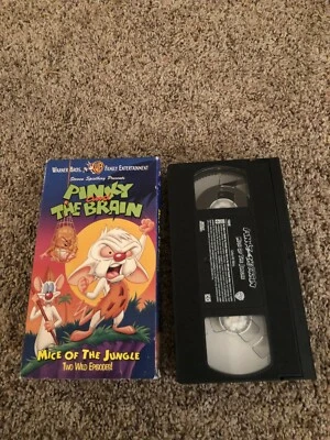 Animaniacs - Pinky  the Brain: Mice of the Jungle (VHS, 1997) - Image 1 of 3